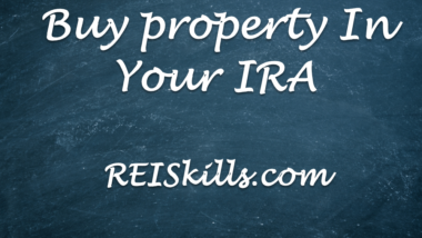 Buy property In IRA