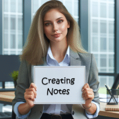 Creating Notes
