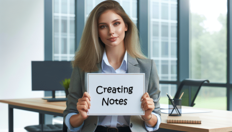 Creating Notes