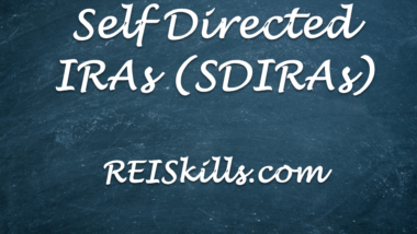 Self Directed IRAs (SDIRAs)