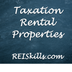 Taxation Rental Properties