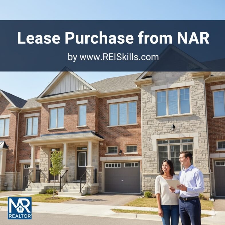 Lease Purchase from NAR