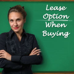 Lease Option When Buying