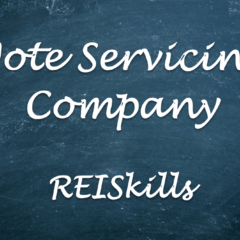 Note Servicing Company