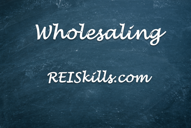 Wholesaling