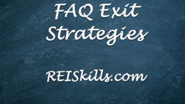 FAQ Exit Stragegies