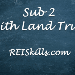 Sub2 with Land Trust