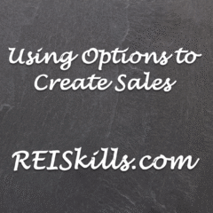 Using Options to Create Sales