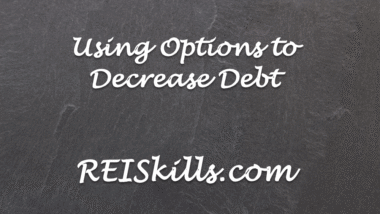 Using Options to Decrease Debt