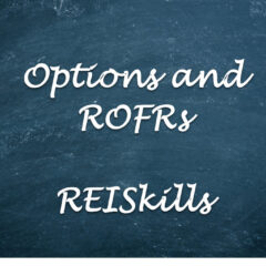Options and ROFRs
