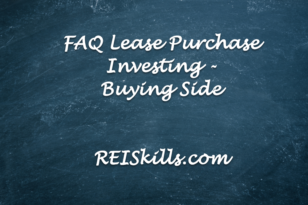 FAQ Buying on Lease Purchase