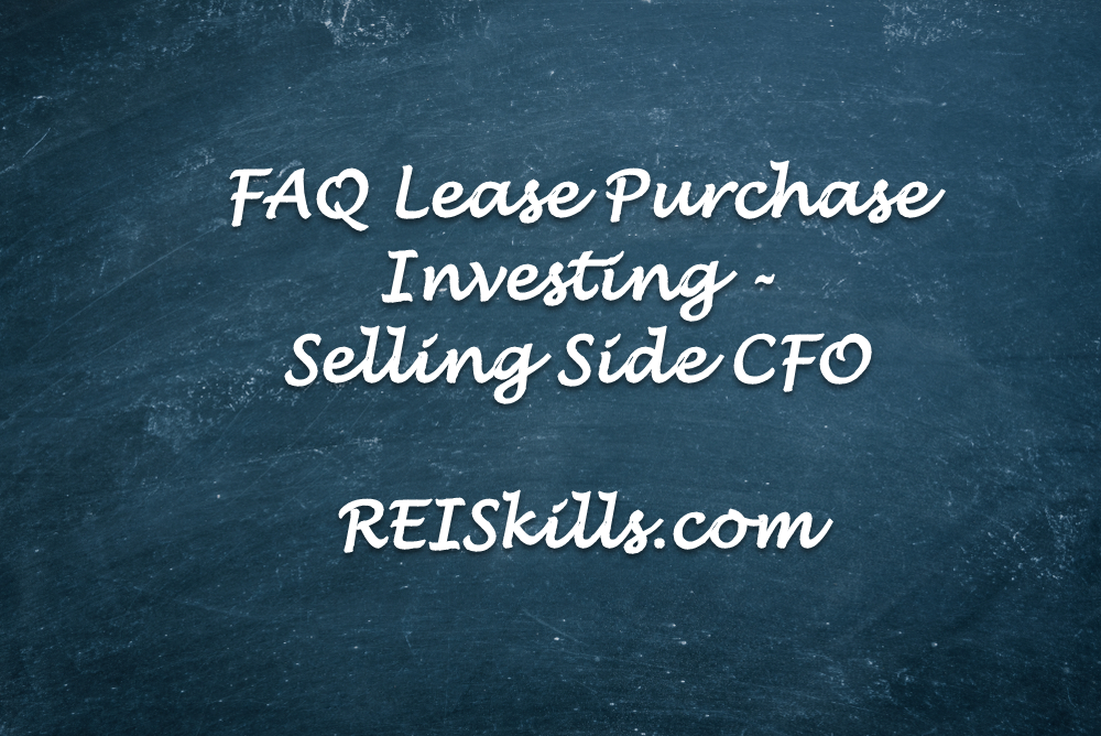 FAQ Selling on Lease Option – CFO