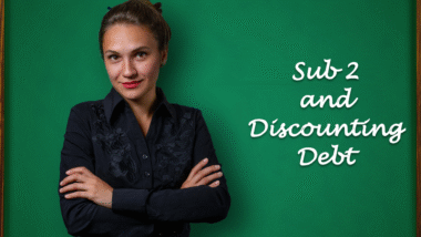 Sub 2 and Discounting Debt